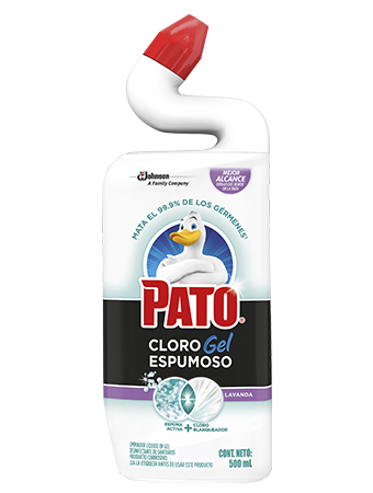 Pato Cloro Gel Espumoso Lavanda