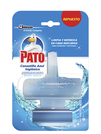 Repuesto de Pato Canastilla Azul Higiénico 4 en 1